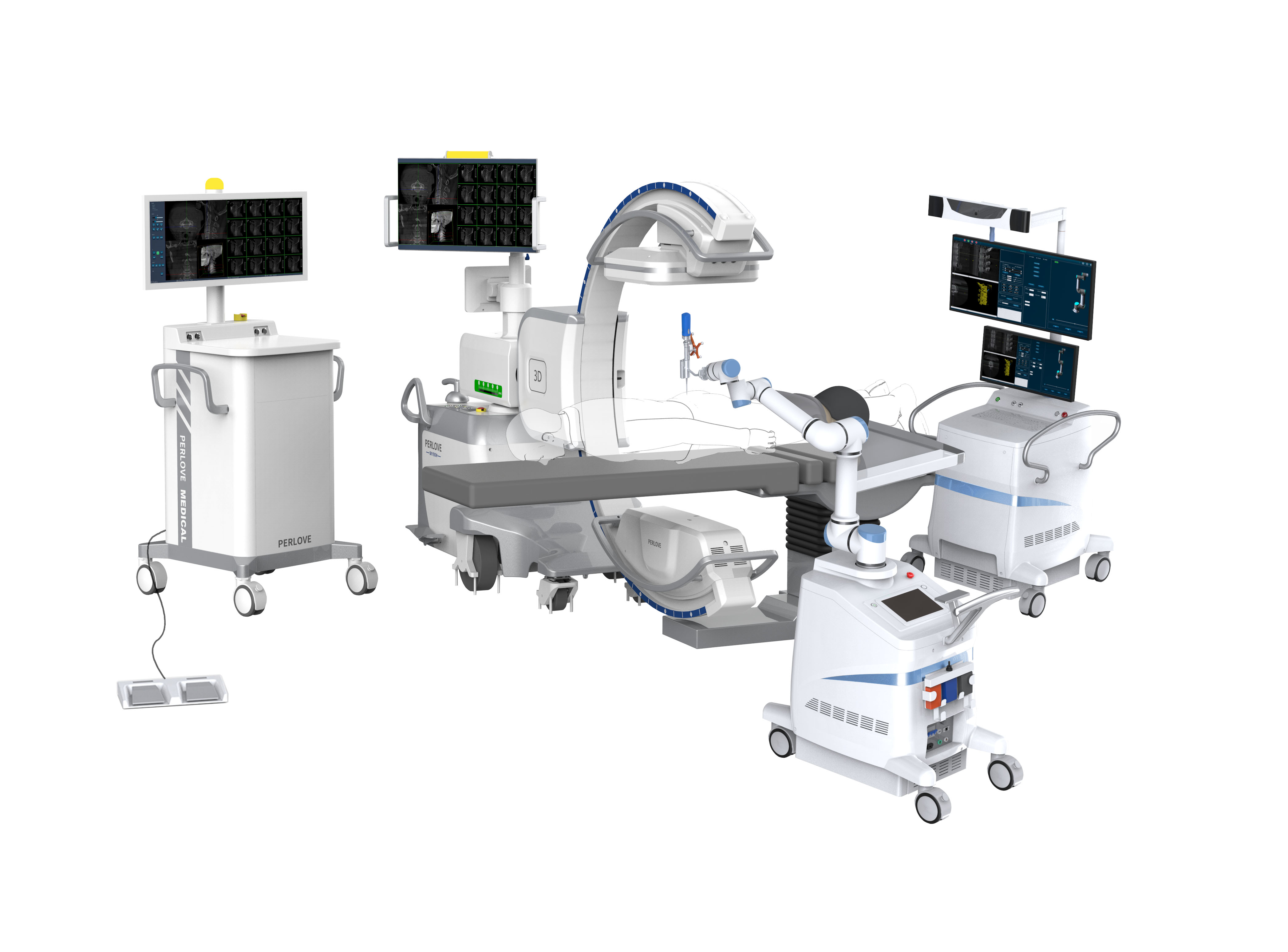 骨科手術機器人+3D C形臂 一站式解決方案