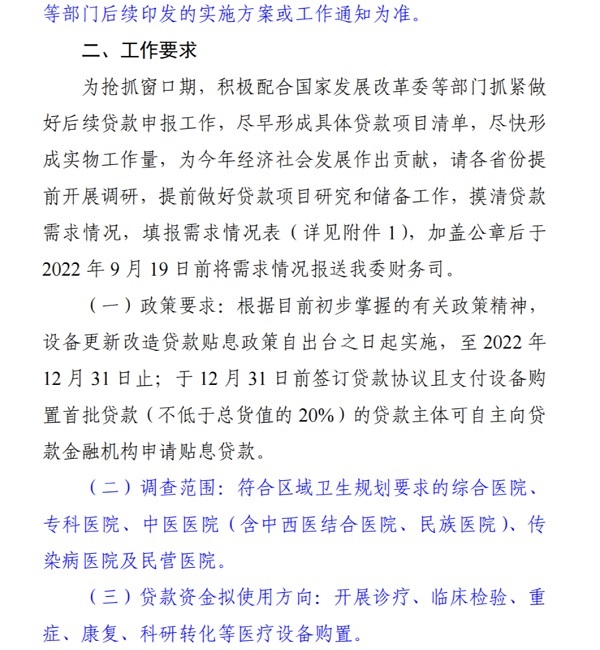 醫(yī)療設(shè)備貼息貸款政策申請條件及流程解讀